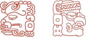 Glifos de Escribas Mayas