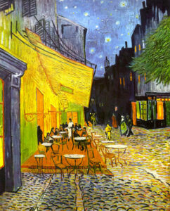 Terraza de café por la noche (1888) Vincent Van Gogh